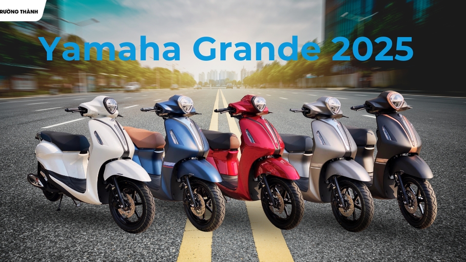 Cập nhật bảng giá xe máy Yamaha Grande tháng 11/2025