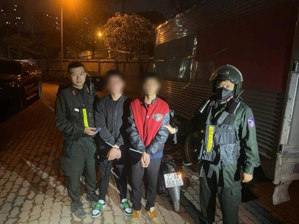 Các đối tượng bị bắt giữ. Ảnh: CQCA