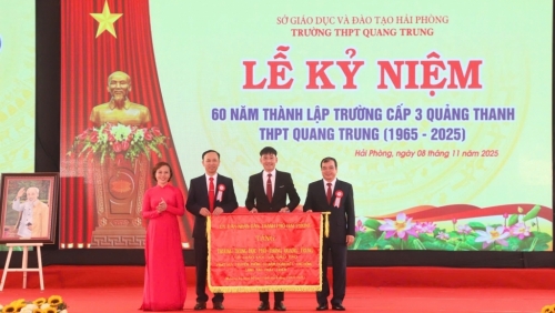 Trường THPT Quang Trung kỷ niệm 60 năm xây dựng, trưởng thành và phát triển