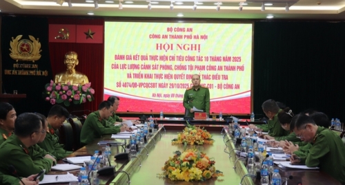 Tuyệt đối không để phát sinh, tồn tại băng nhóm tội phạm hoạt động ở Thủ đô