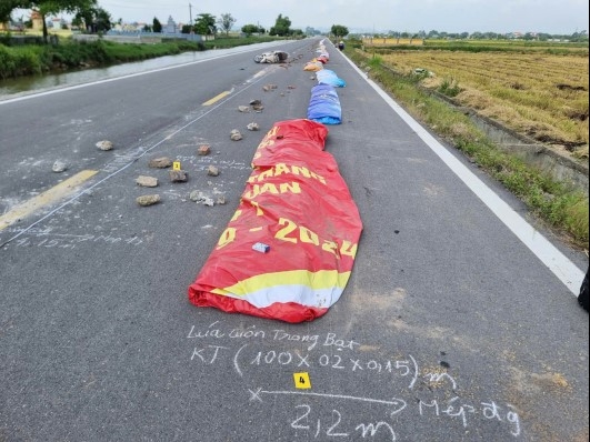 Hiện trường nơi xảy ra vụ việc. Ảnh: CQCA