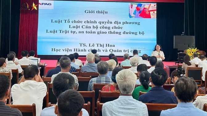 Tăng cường xây dựng “văn hóa pháp quyền” ở cơ sở