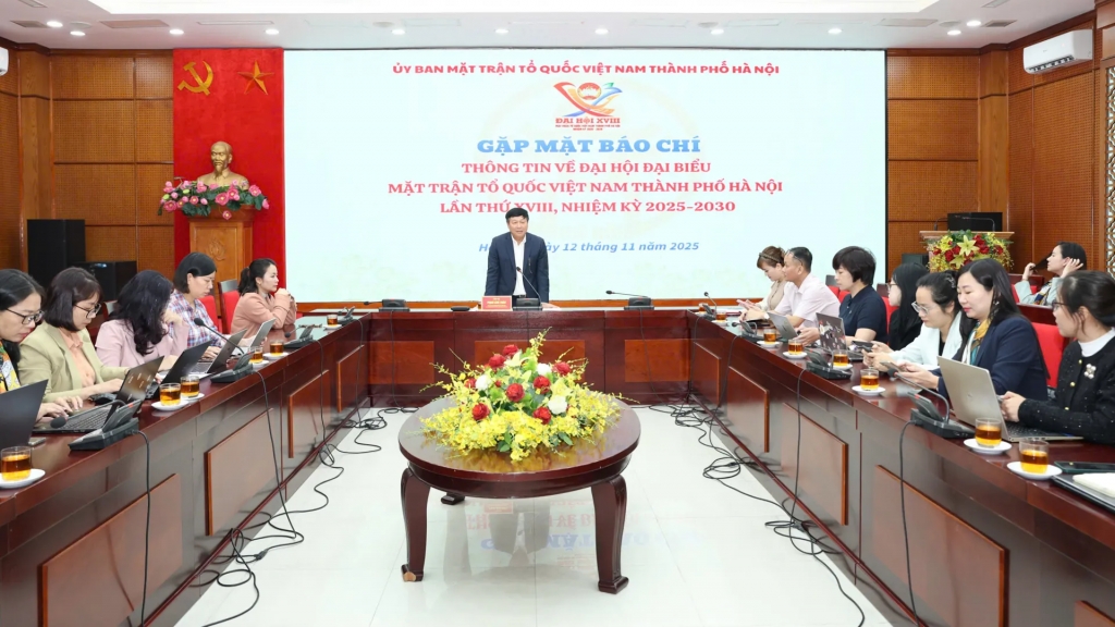 Đại hội đại biểu Mặt trận Tổ quốc Việt Nam TP Hà Nội lần thứ XVIII: những dấu ấn chuyển đổi số
