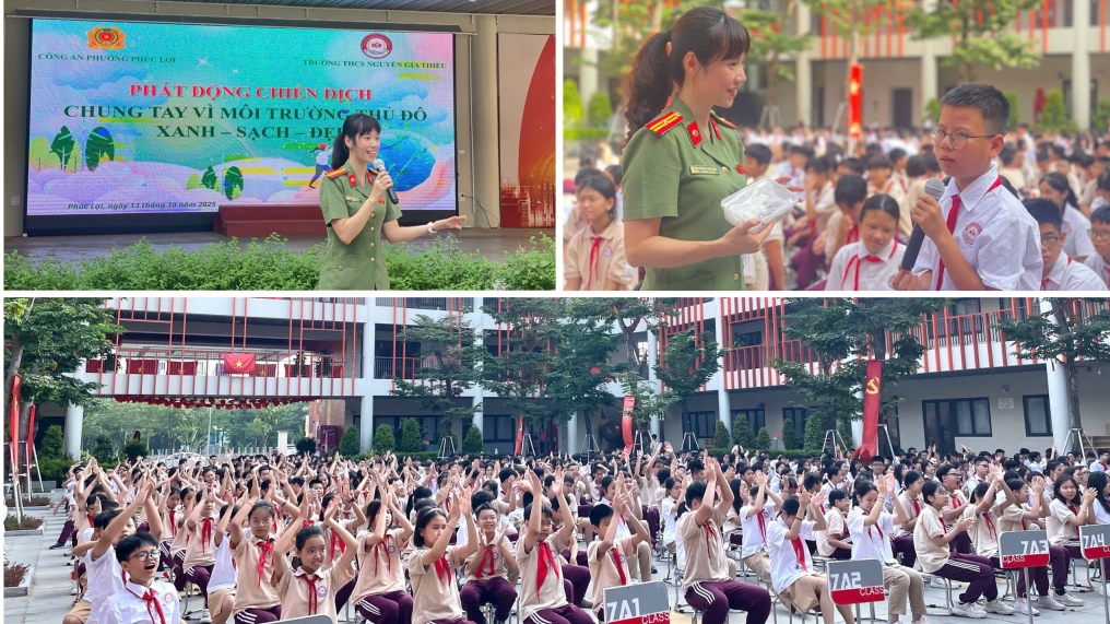 Lan tỏa tinh thần vì một Thủ đô Xanh – Sạch – Đẹp