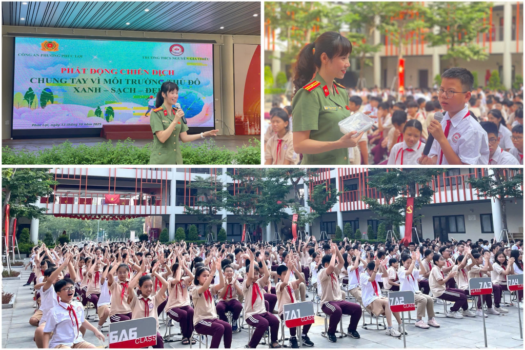 Lan tỏa tinh thần vì một Thủ đô Xanh – Sạch – Đẹp