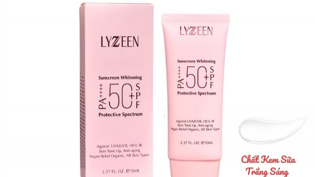 Bộ Y tế đình chỉ lưu hành, thu hồi kem chống nắng LYZEEN bị xác định là hàng giả