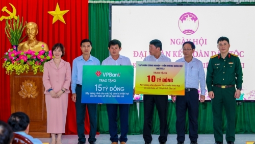 VPBank ủng hộ tỉnh Gia Lai 15 tỷ đồng khắc phục thiệt hại sau cơn bão số 13