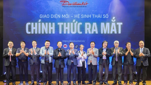 Báo Đại đoàn kết ra mắt giao diện mới và hệ sinh thái số