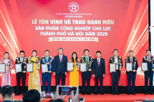35 sản phẩm công nghiệp chủ lực được Hà Nội vinh danh