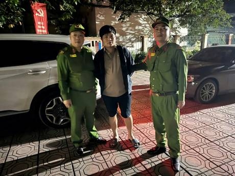 Đối tượng bị bắt giữ. Ảnh: CQCA