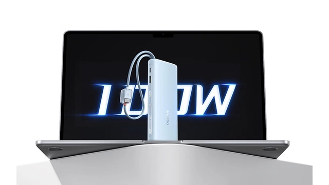 Baseus ra mắt pin sạc dự phòng EnerFill FC41: công suất 100W, tích hợp 2 dây USB-C