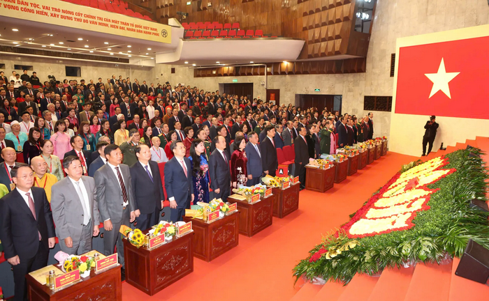 Khai mạc Đại hội Mặt trận Tổ quốc Việt Nam TP Hà Nội lần thứ XVIII với phương châm “Đoàn kết - Dân chủ - Trách nhiệm - Sáng tạo - Phát triển”