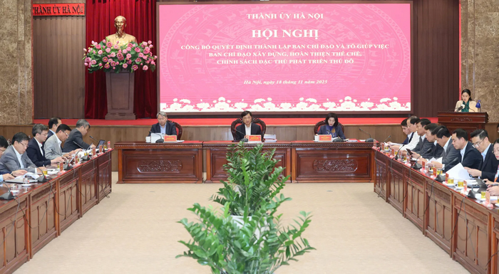 Bí thư Thành ủy Nguyễn Duy Ngọc làm Trưởng Ban Chỉ đạo xây dựng, hoàn thiện thể chế, chính sách đặc thù phát triển Thủ đô