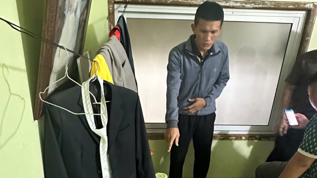 Kẻ gian đột nhập nhà dân trộm tài sản lúc rạng sáng đã ra đầu thú