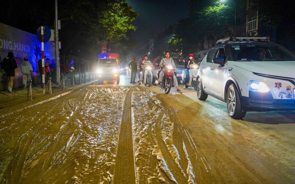 Hiện trường vụ việc.