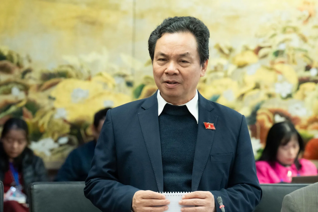 Đại biểu Quốc hội Hoàng Văn Cường (Đoàn TP Hà Nội). Ảnh: Quochoi.vn