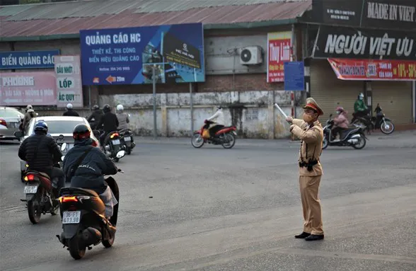 Hà Nội thí điểm tổ chức giao thông tuyến đường Phan Trọng Tuệ, Cầu Bươu, Phúc La. Ảnh: PV