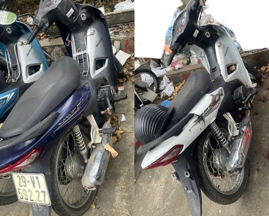 Tang vật cơ quan công an thu giữ. Ảnh: CQCA Tang vật cơ quan công an thu giữ. Ảnh: CQCA