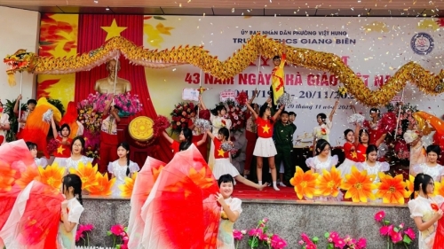 Sôi nổi các hoạt động kỷ niệm 43 năm ngày Nhà giáo Việt Nam