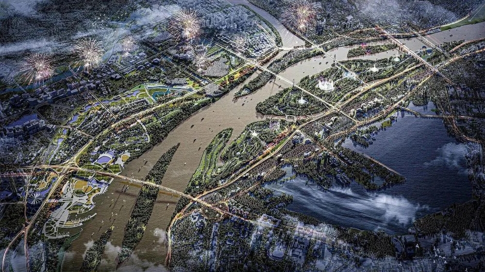 Trục đại lộ cảnh quan sông Hồng được kỳ vọng là trục phát triển kinh tế - xã hội