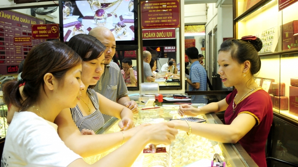 Sàn vàng và bài toán quản lý thị trường