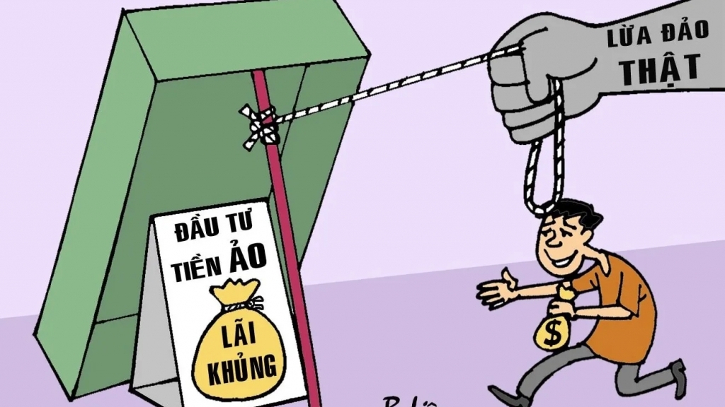 Lĩnh án vì đầu tư tiền ảo từ 10 tỷ đồng vay bạn học