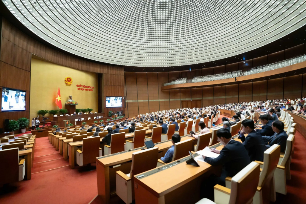 Quang cảnh phiên họp. Ảnh: Quochoi.vn