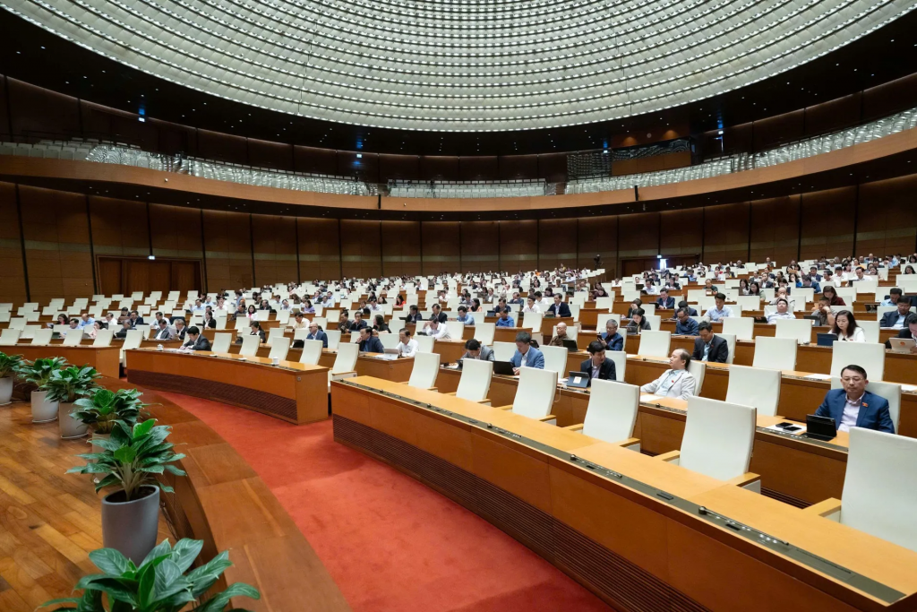 Quang cảnh phiên họp. Ảnh: Quochoi.vn