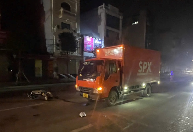 Hiện trường vụ tai nạn giao thông. Ảnh: CQCA