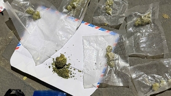 Chạy xe không biển kiểm soát, đối tượng “sa lưới” 141 cùng 7 túi cần sa