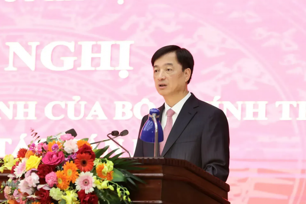 Ủy viên Bộ Chính trị, Bí thư Thành ủy Hà Nội Nguyễn Duy Ngọc phát biểu chỉ đạo tại hội nghị