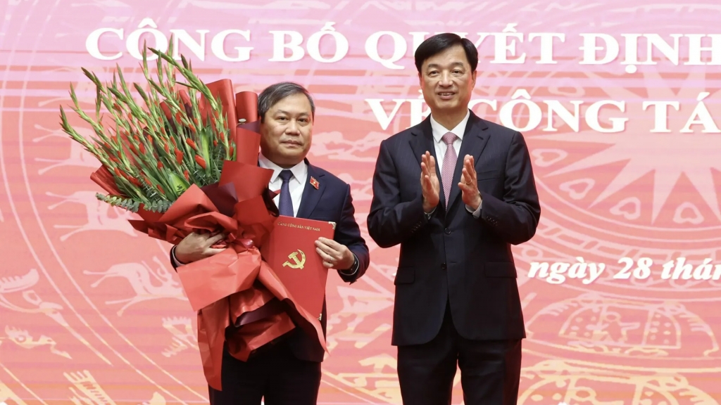 Đồng chí Vũ Đại Thắng được điều động, chỉ định giữ chức Phó Bí thư Thành ủy Hà Nội