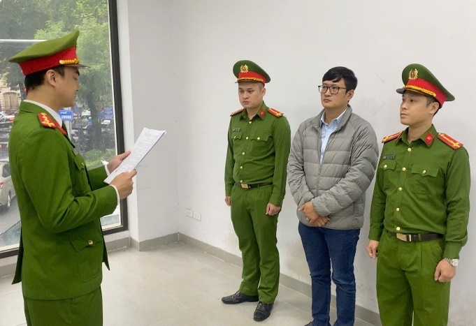 Cơ quan Công an thi hành quyết định tố tụng đối với Lương Hồng Huyên