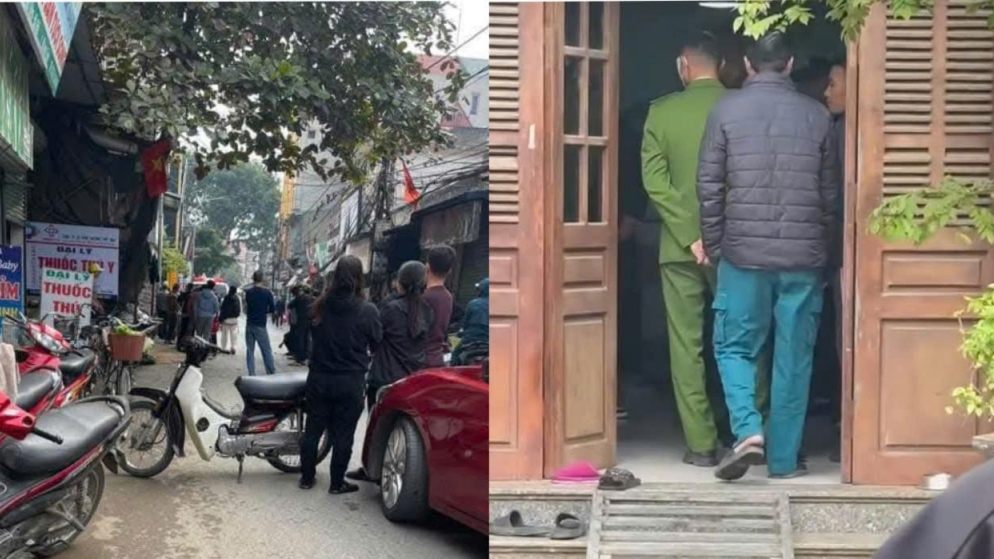 "Tá hoả" phát hiện 2 người đàn ông tử vong trong tư thế quỳ bên ngôi nhà ở Hà Nội