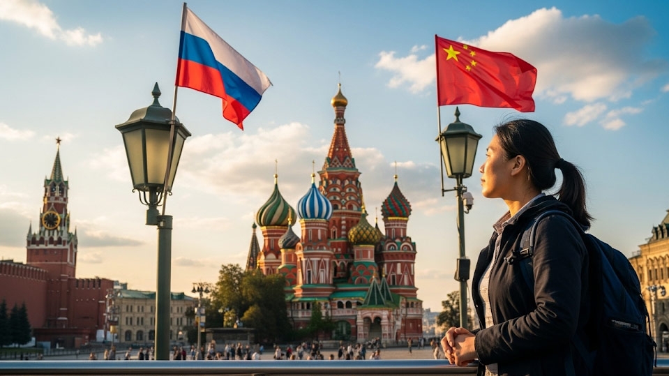 Nga quyết định miễn thị thực cho công dân Trung Quốc