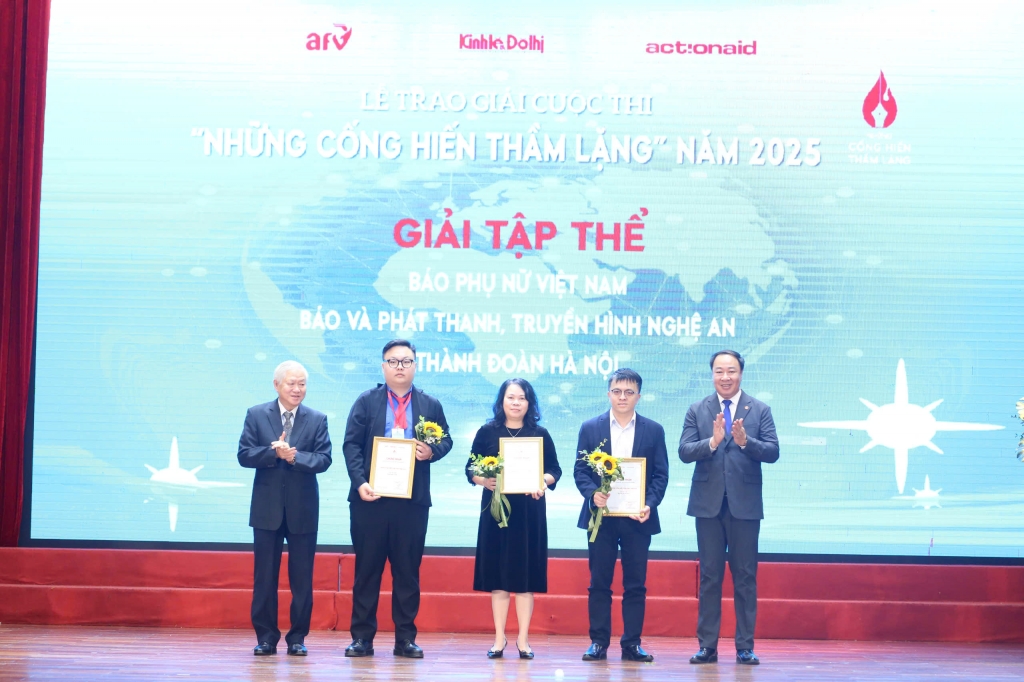 Toàn cảnh Lễ trao giải Cuộc thi "Những cống hiến thầm lặng" 2025 Toàn cảnh Lễ trao giải Cuộc thi "Những cống hiến thầm lặng" 2025