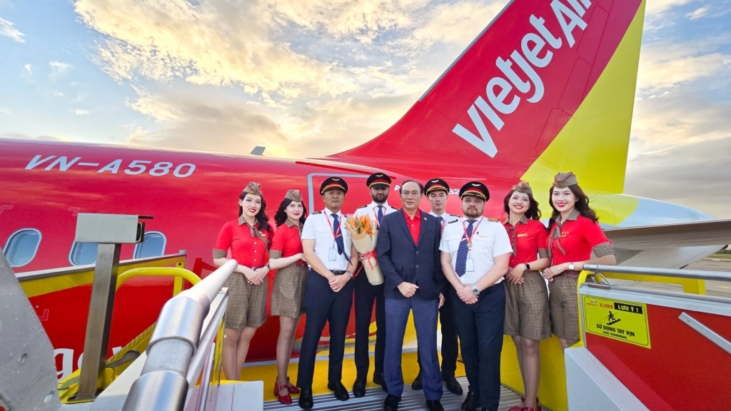 Vietjet đón 22 tàu bay mới trong dịp Noel, tiếp tục bứt phá với đội tàu hàng đầu khu vực