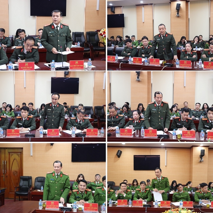 Công an Hà Nội công bố mô hình Công ty Tháng 8 và thành lập 12 đơn vị dự toán cấp 3