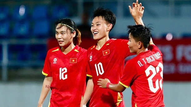 Đội tuyển nữ Việt Nam thắng hủy diệt Malaysia trong trận ra quân SEA Games 33