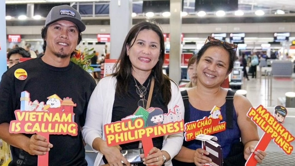 Vietjet bay hàng ngày giữa TP.HCM và Manila với 7 chuyến khứ hồi mỗi tuần