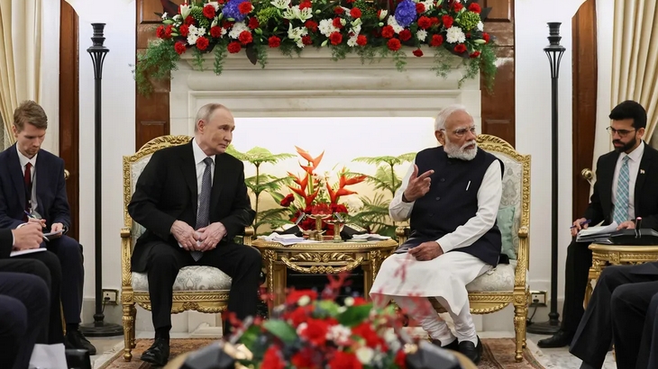 Nga và Ấn Độ tiếp tục tăng cường quan hệ chiến lược