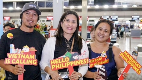 Vietjet bay hàng ngày giữa TP.HCM và Manila với 7 chuyến khứ hồi mỗi tuần
