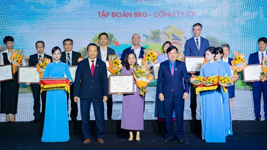 Tập đoàn BRG lần thứ 5 liên tiếp được vinh danh doanh nghiệp bền vững Việt Nam