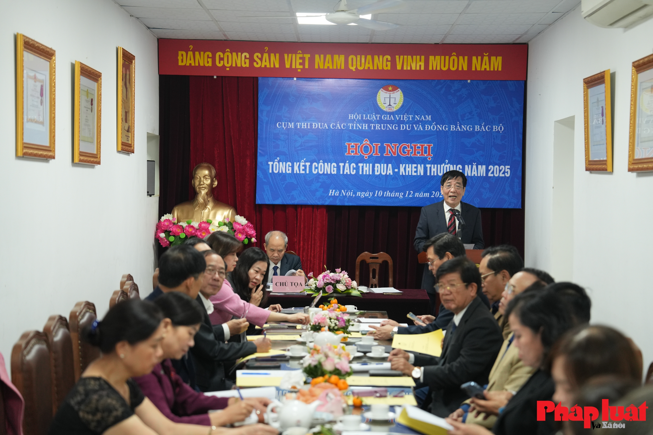 Cụm thi đua số 1 tổng kết năm 2025: Lan tỏa vai trò của đội ngũ luật gia trong đời sống pháp lý