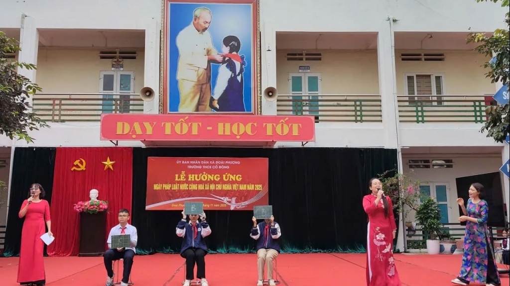 Xã Đoài Phương “làm mới” công tác phổ biến pháp luật