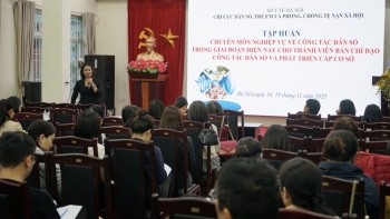 Tập huấn nâng cao năng lực cho Ban Chỉ đạo Công tác Dân số và Phát triển cấp cơ sở