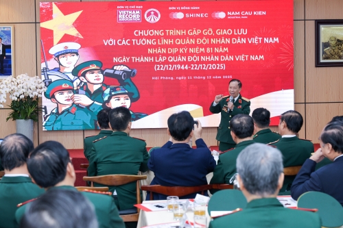 Tôn vinh những nhân chứng của các kỷ lục lịch sử quân đội