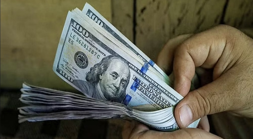 Đồng USD giảm mạnh. Ảnh: Int Đồng USD giảm mạnh. Ảnh: Int