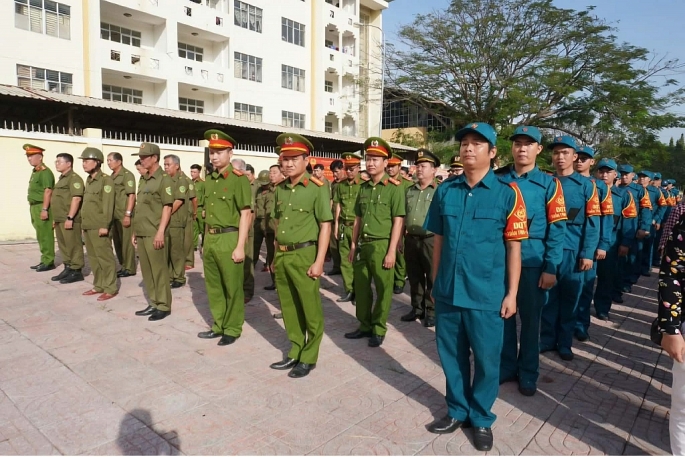 Lễ ra quân trang nghiêm, Ảnh: CACC Lễ ra quân trang nghiêm, Ảnh: CACC
