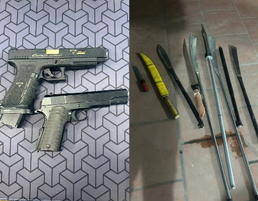 Tang vật cơ quan công an thu giữ. Ảnh: CQC Tang vật cơ quan công an thu giữ. Ảnh: CQC